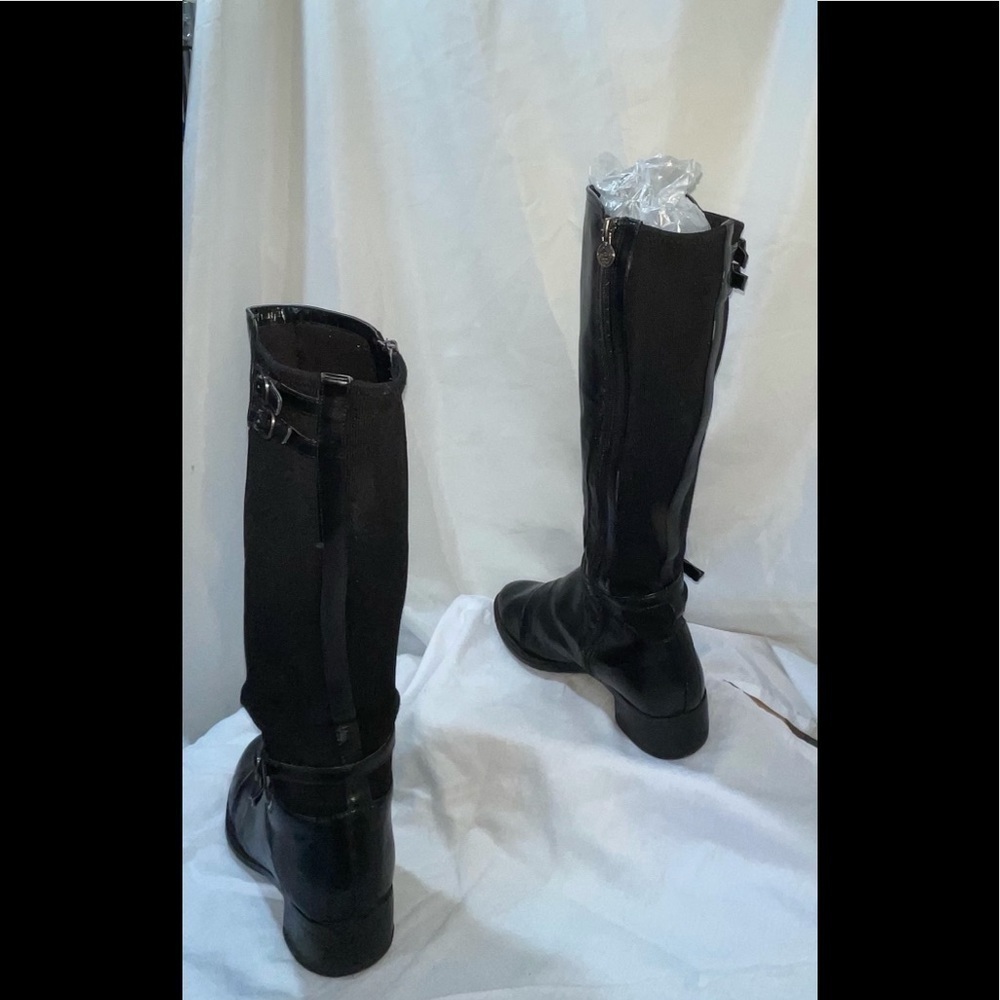 Etienne Aigner E-Celine Black Knee-High Boots - Picture 6 of 11